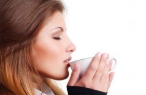 Guzzling caffeine for weight loss